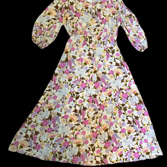 WEEKEND MaxMara Silk Floral Dress - Picture 4 of 8